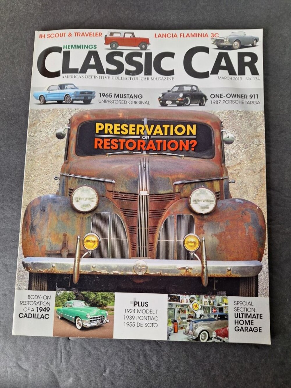 HEMMINGS CLASSIC CAR MAGAZINES - ALL TWELVE 2019 ISSUES - ALL IN GOOD SHAPE - Picture 10 of 14